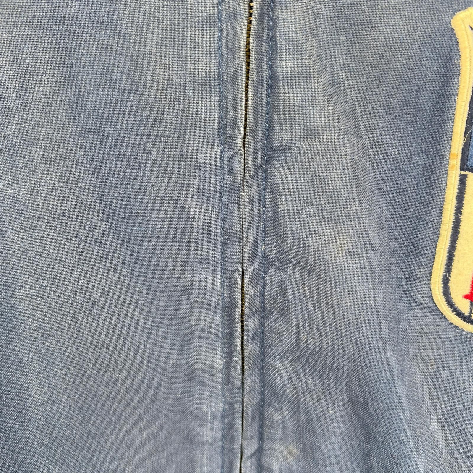 古着 MIRAGE スタジャン 大きいサイズ NFL ビックワッペンロゴデザイン