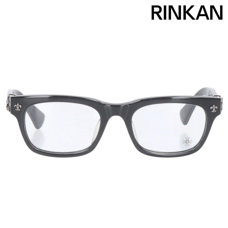 クロムハーツ GITTIN ANY -A BSフ テンプルウェリントン眼鏡 メンズ 49 19-145