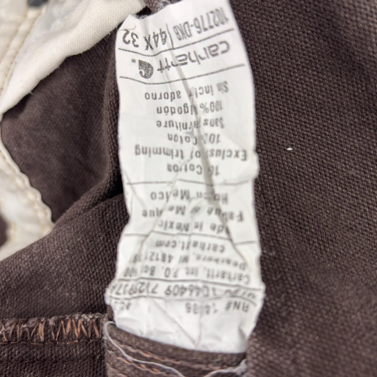 古着 カーハート Carhartt オーバーオール ダブルニー ワーク ダック