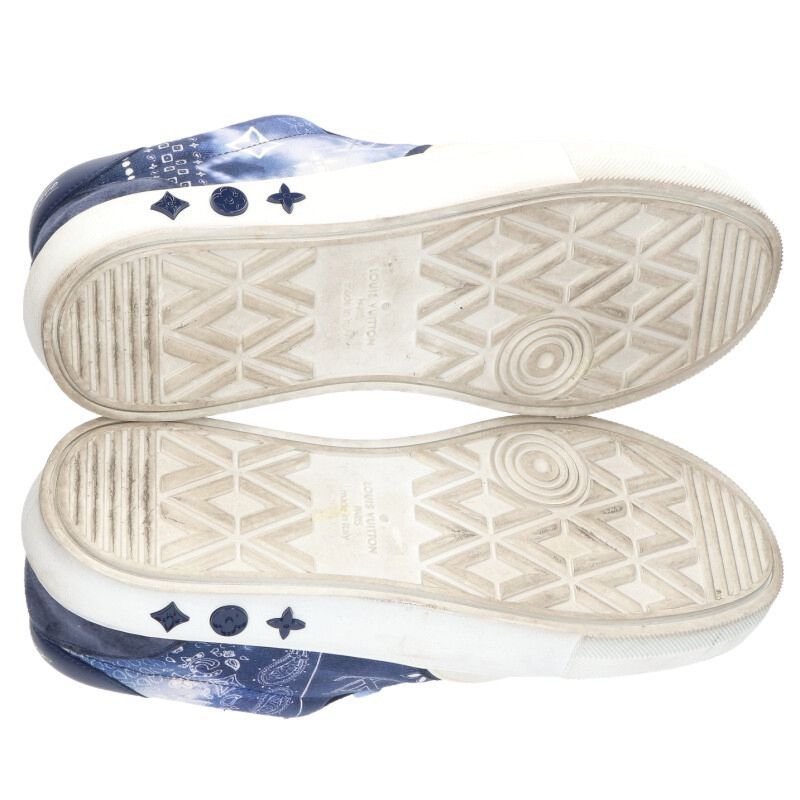 ルイヴィトン LVオリ・ライン バンダナローカットスニーカー メンズ