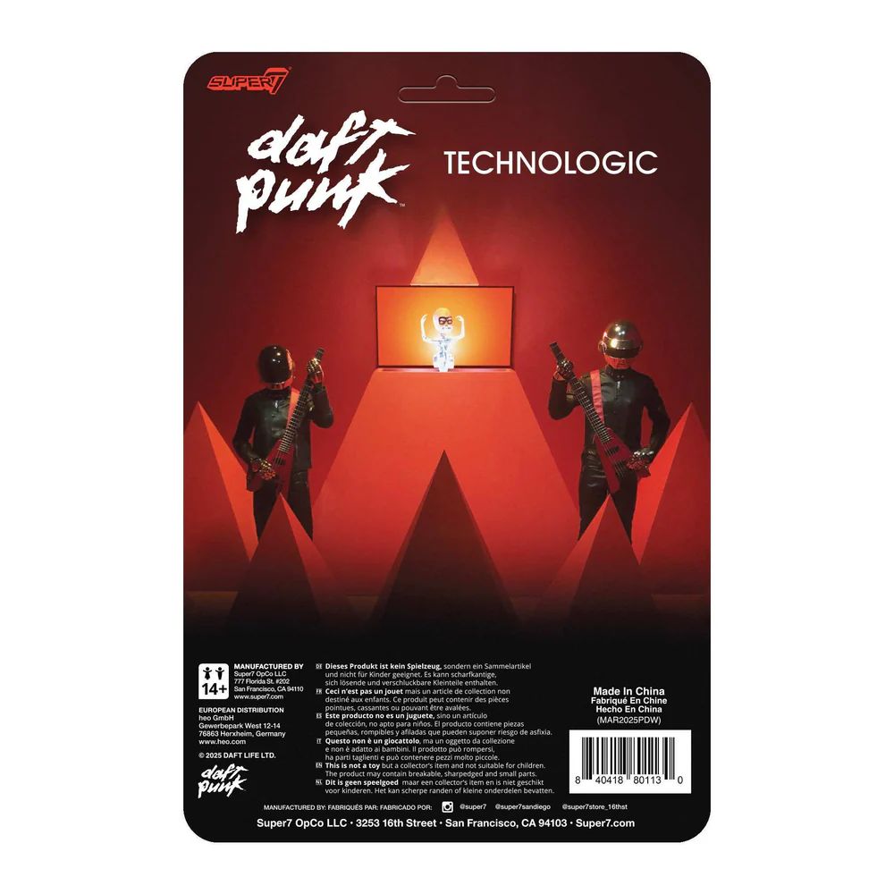 公式新品】DAFT PUNK - REACTION FIGURES WAVE 01 - HUMAN AFTER ALL