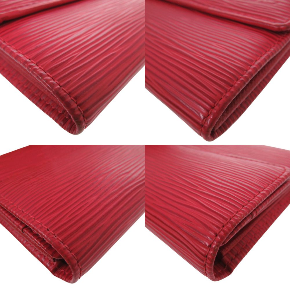 美品 ルイ ヴィトン ポルトフォイユ ポルトモネクレディ M63577 エピ