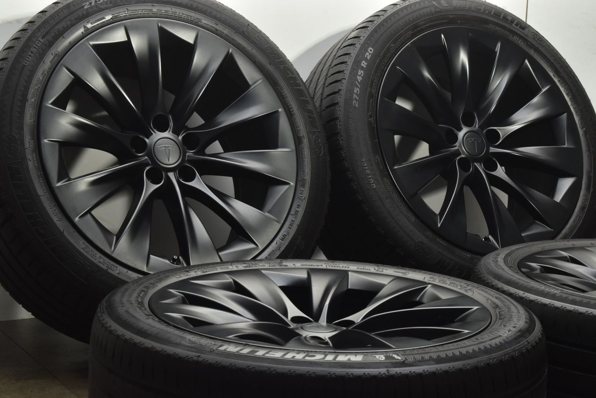 良好品 テスラ モデルX パフォーマンス 20 in 9 J 35 10 ラティチュードスポーツ3 255 45 R 275 TESLA MODEL X