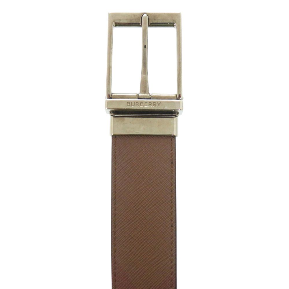 美品 バーバリー リバーシブルベルト REVERSIBLE BELT ポリウレタン