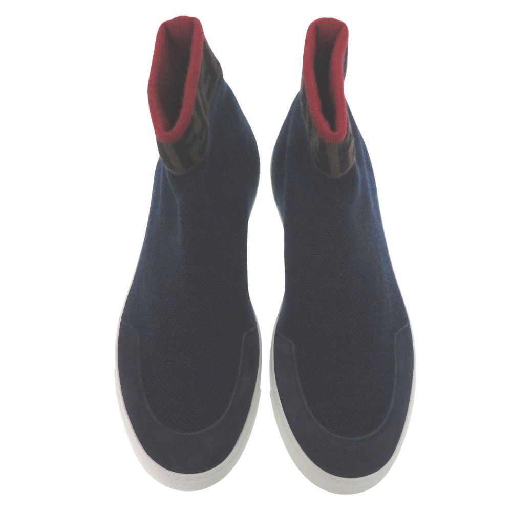 FENDI フェンディ ゾッカ ニットソックス スニーカー 未使用 フェンディ FFロゴ ソックススニーカー ズッカ ニット