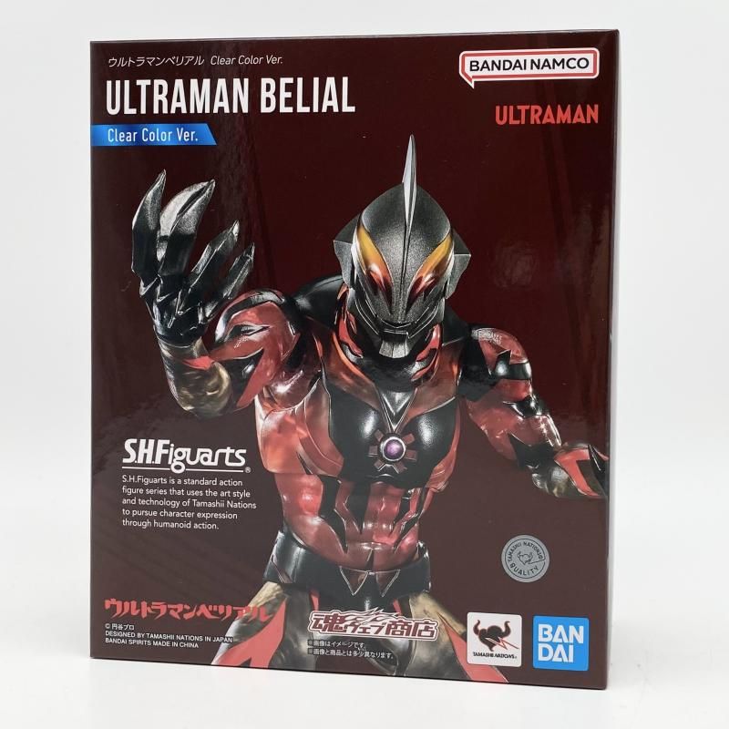中古】未開封 S.H.Figuarts ウルトラマンベリアル Clear Color Ver