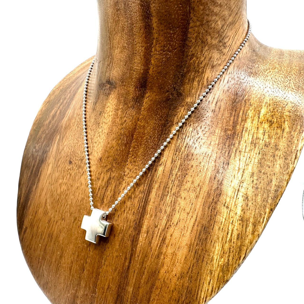 返品OK】 TIFFANY＆Co. ティファニー ローマン クロス ネックレス