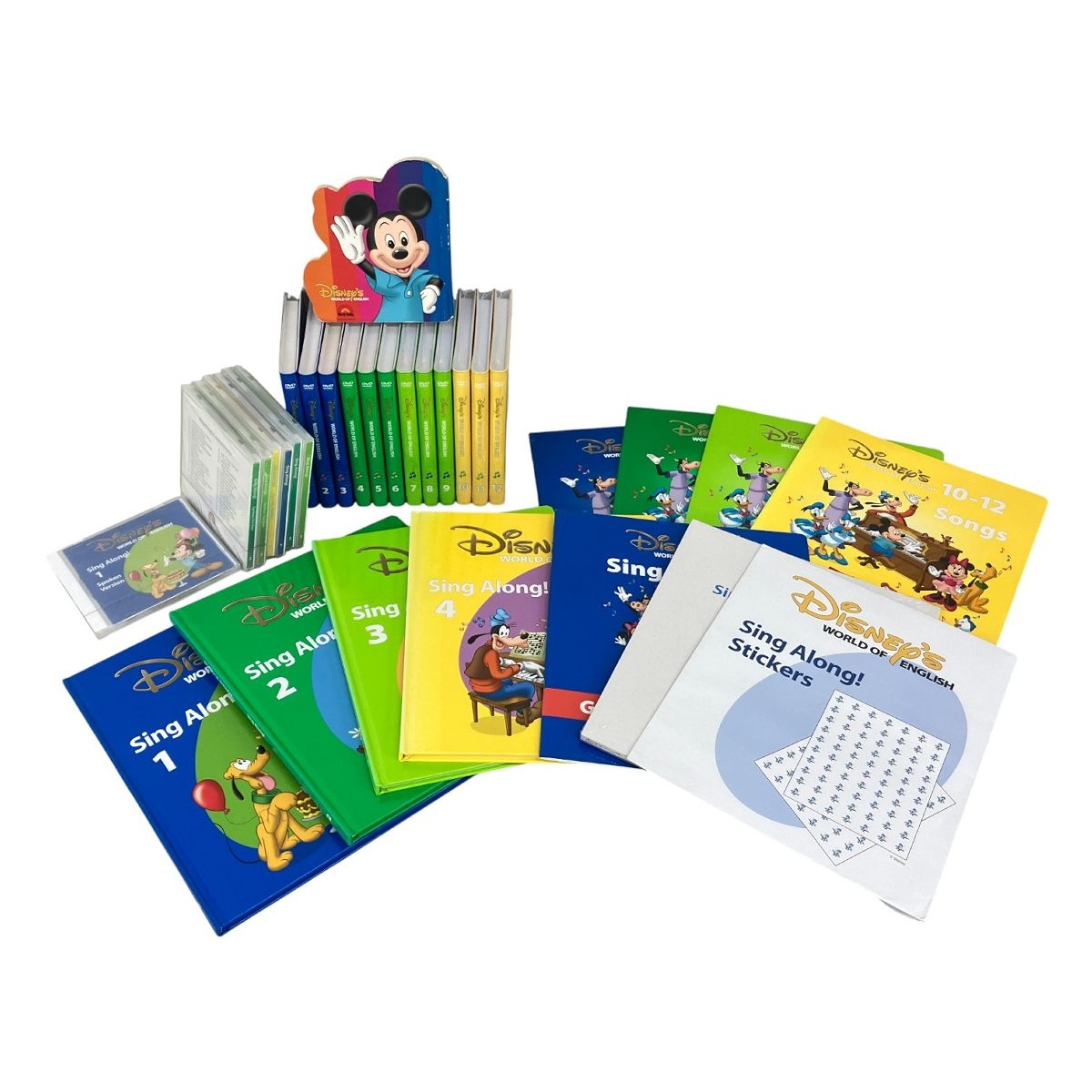 ディズニーワールドファミリー　DVD 1-12 DWE 英語教材 ワールドファミリー DWE ディズニー 英語システム シングアロング DVD