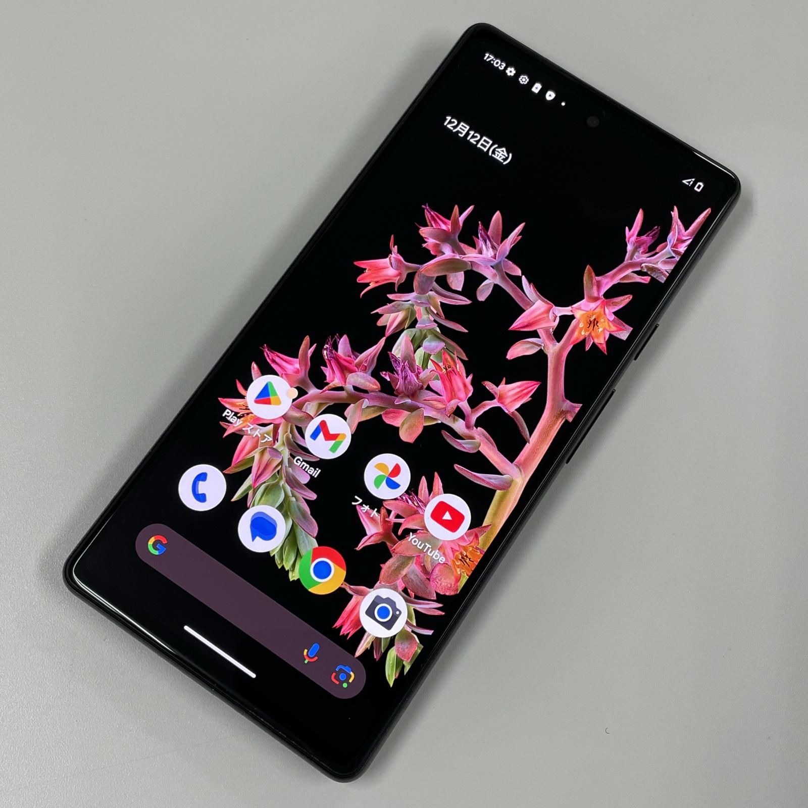 softbank Google Pixel 6 Pixel 6 128GB Stormy Black - メルカリ