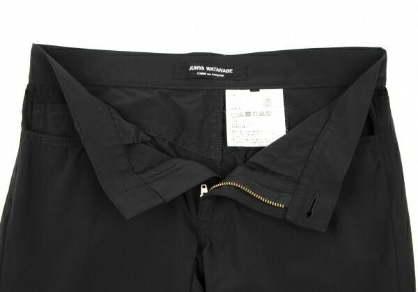 タグ付き未使用品　ジュンヤワタナベ　コムデギャルソン　コットン パンツ　黒　S ジュンヤワタナベ コムデギャルソンJUNYA WATANABE COMME des GARCONS