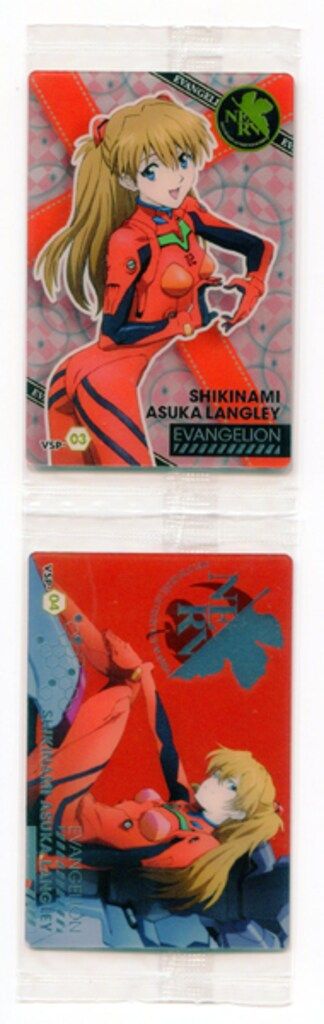 バンダイ エヴァウエハース バレンタインSP 式波・アスカ・ラングレー