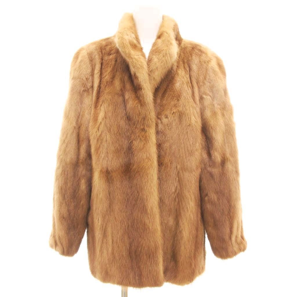 サガミンク SAGA MINK 金サガ ミンクファーコート 毛皮 ミドル丈 販売