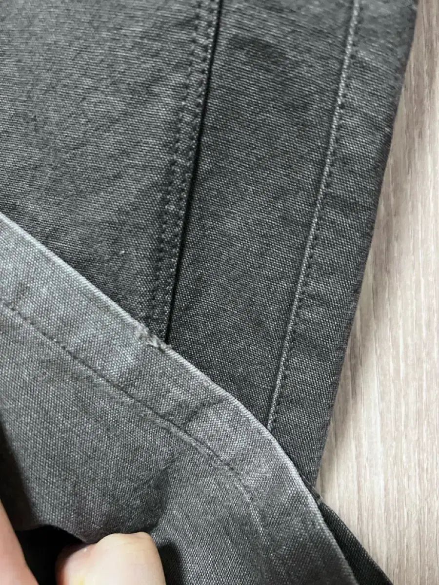 2 POLYTERU ハンク ハマー フェイディド ダークブラウン チノパン パンツ メンズ