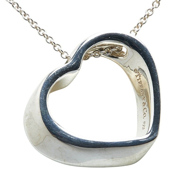 ティファニー ネックレス ジオメトリックハート シルバー925ネックレス TIFFANY&CO.ジオメトリックハート ネックレス シルバー925