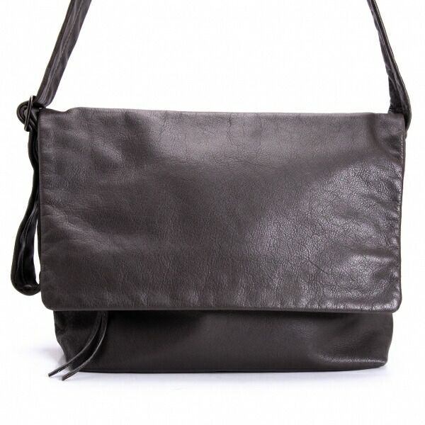 ヨーガンレールJURGEN LEHL フラップデザインレザーショルダーバッグ