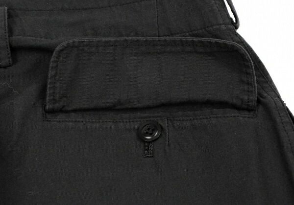 ワイズY's コットンナイロンサルエルテーパードパンツ 黒1 オンライン