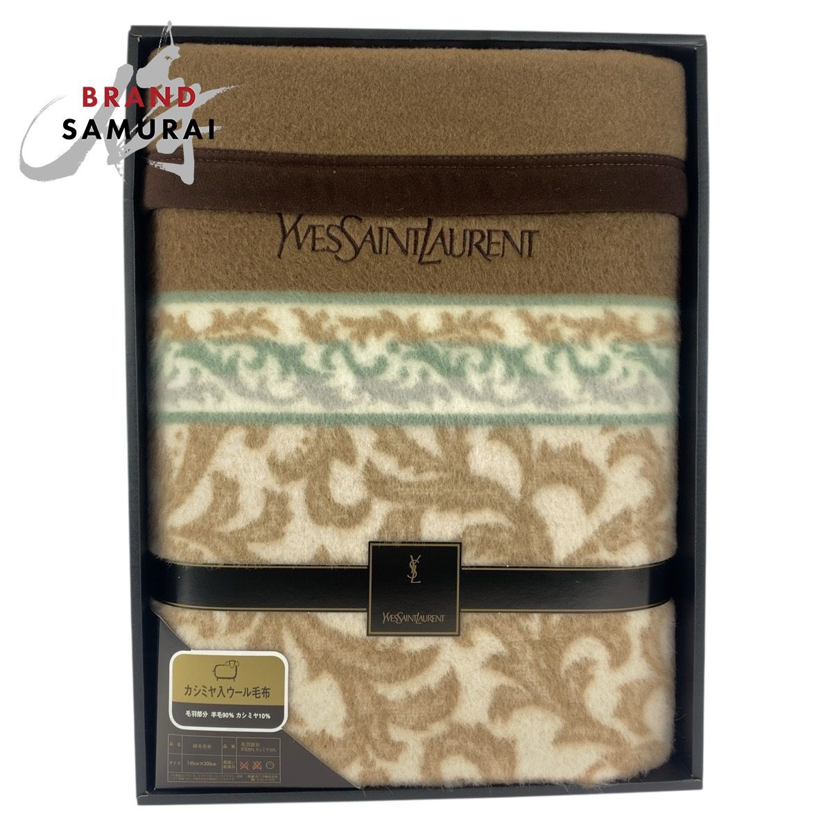 新品未使用 YVES SAINT LAURENT イヴ サンローラン YSL カシミヤ