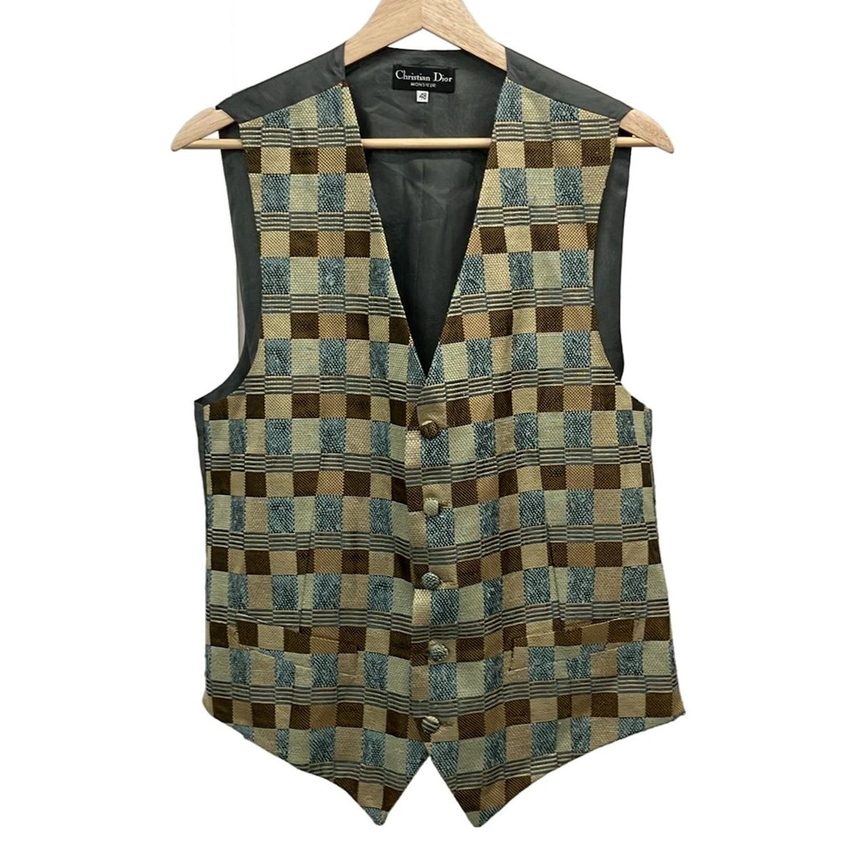 メンズ クリスチャンディオールムッシュ ベスト サイズ48 XL メンズ美 