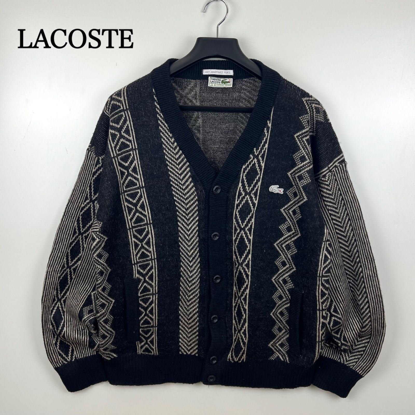 LACOSTE 80s SPAIN vintage mohair 20 knit cardigan 5 ラコステ LACOSTE 80s SPAIN vintage mohair 20 knit cardigan 5 ラコステ