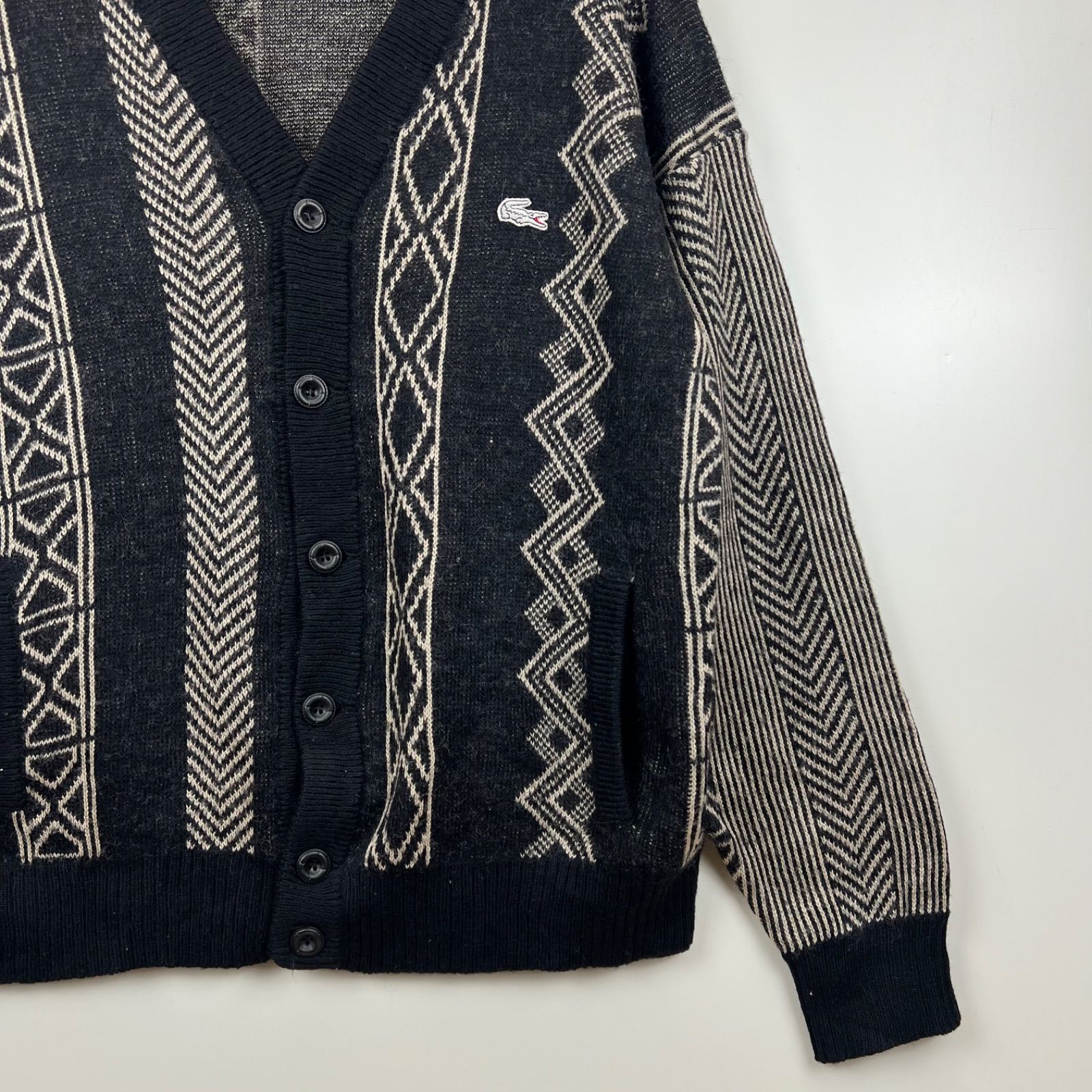 vintage 80's モヘアカーディガン LACOSTE 80s SPAIN vintage mohair 20 knit cardigan 5 ラコステ