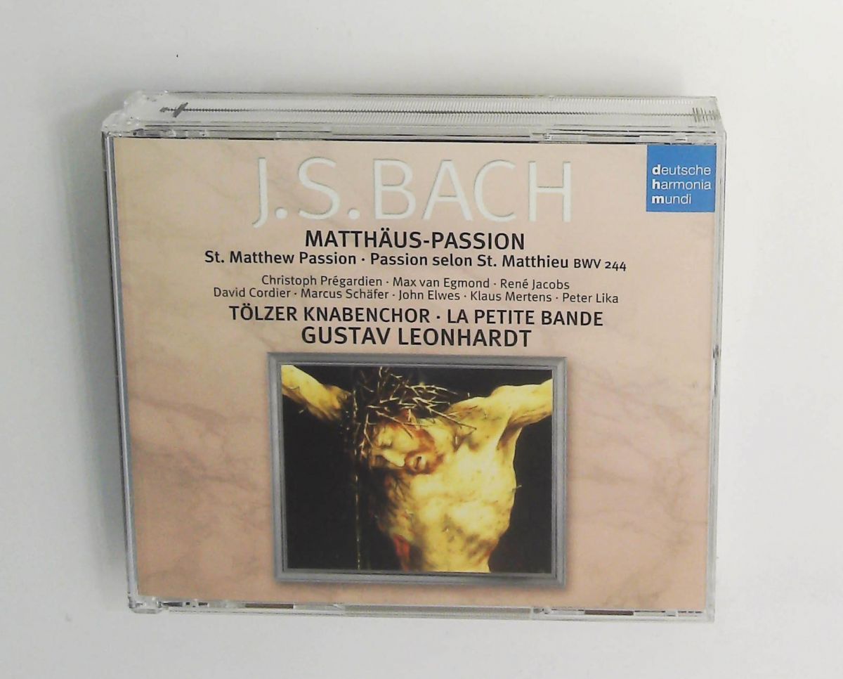 バッハ:マタイ受難曲CD 全曲 レオンハルト(グスタフ),フリークナー