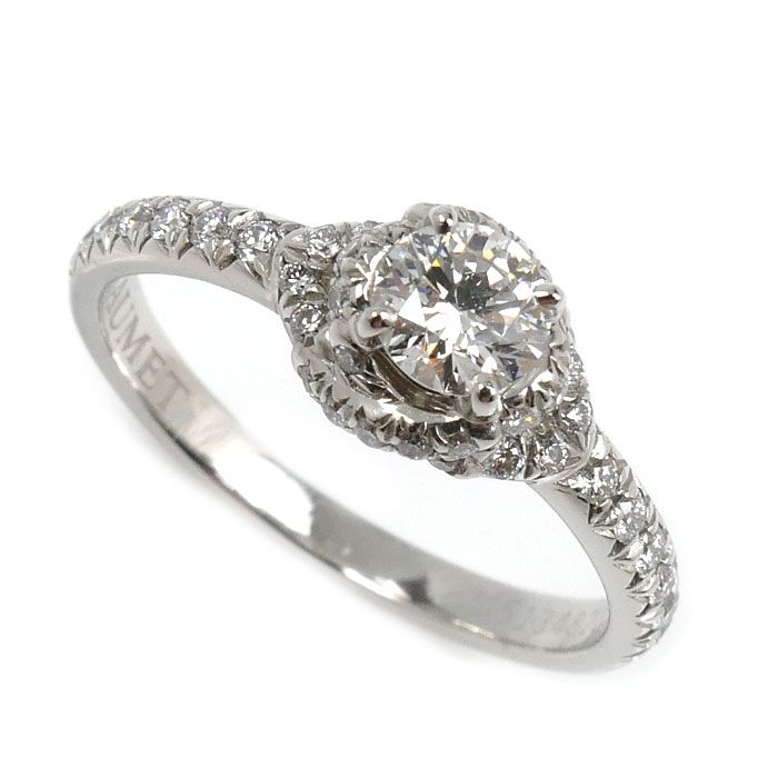 Chaumet ショーメ Pt 950プラチナ リアン リング 指輪 ダイヤモンド 10号 3 5 g レディース