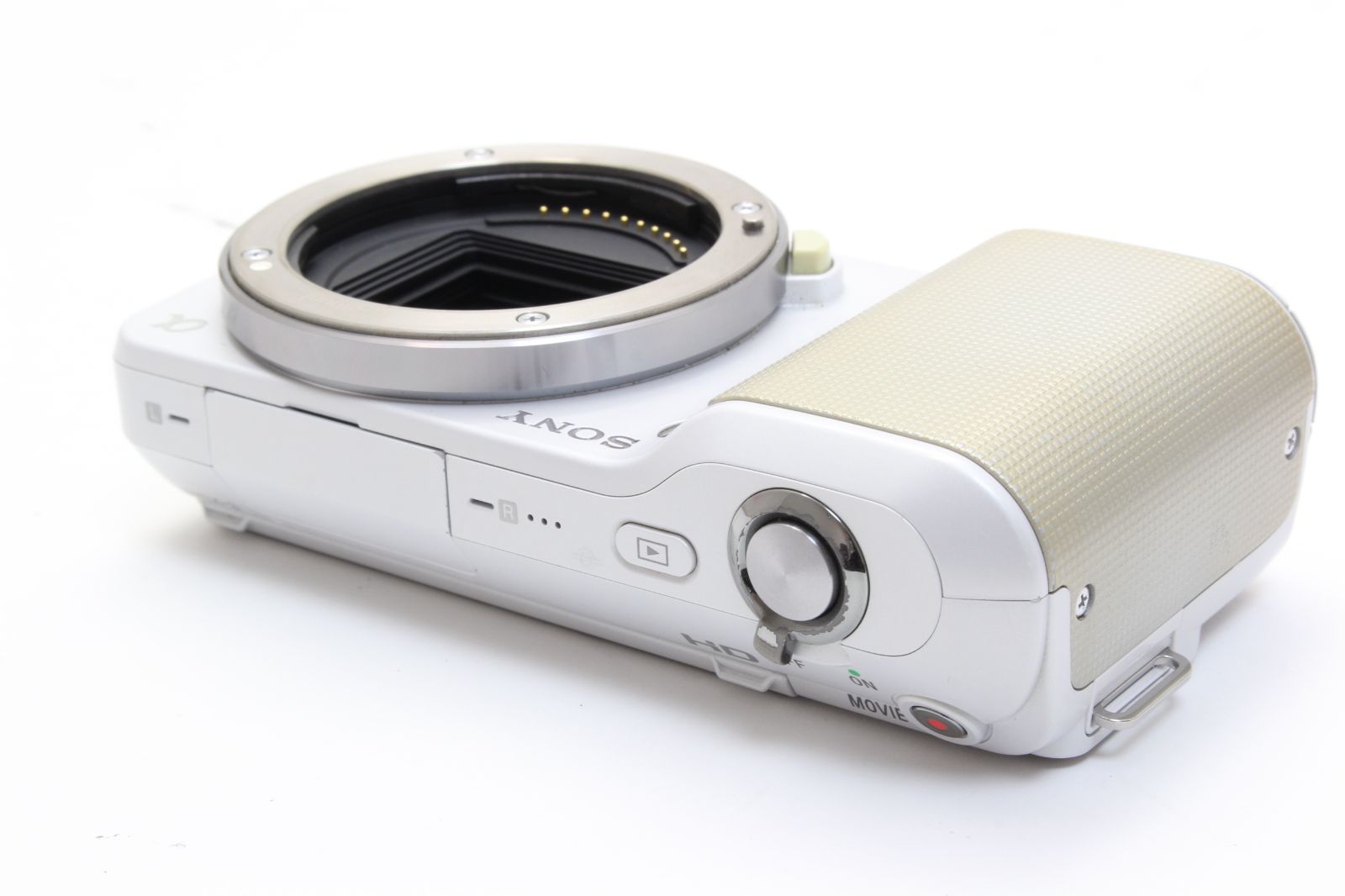 D (ジャンク) SONY ソニー NEX-3 ボディ ホワイト 返品不可 12-50