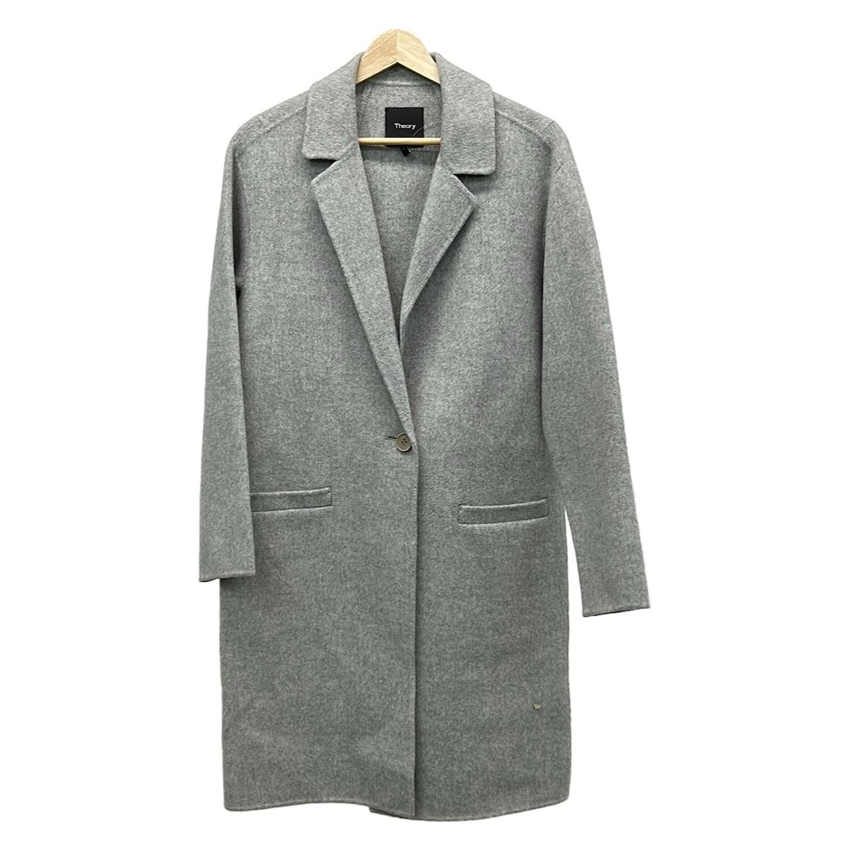 theory(セオリー) コート サイズXS レディース美品 - グレー 長袖/冬