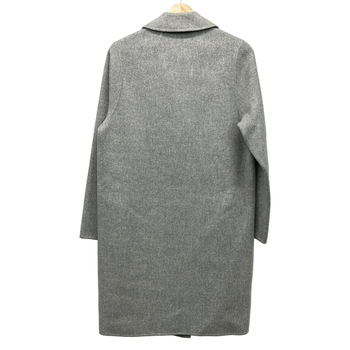 新品 theory セオリー　シンプル　美品　ショートコート　灰色　グレー 美品 Theory セオリー ダブルスタンダードショートコート Sサイズ