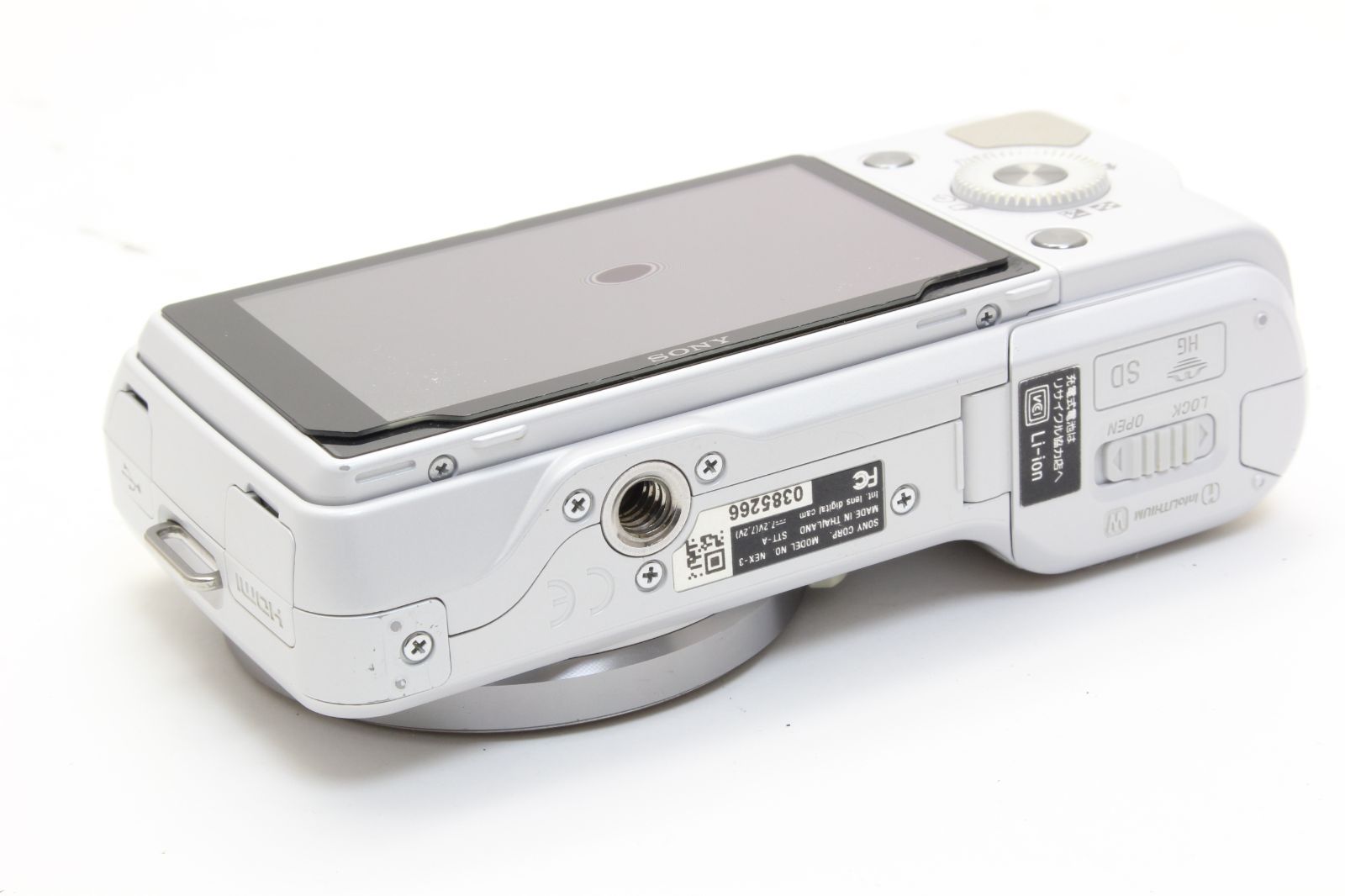 D (ジャンク) SONY ソニー NEX-3 ボディ ホワイト 返品不可 12-50