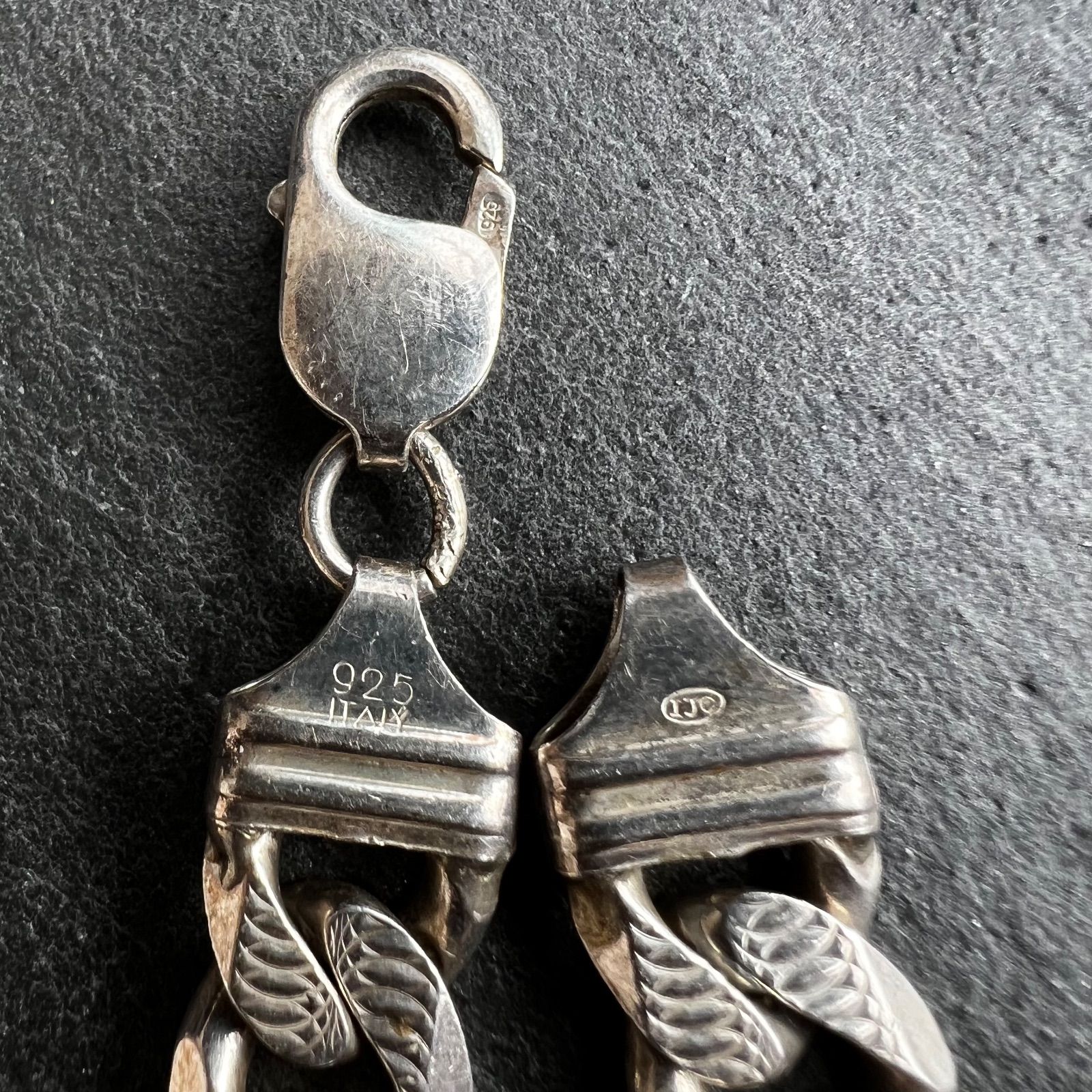 イタリア製 ITALY925 SILVER シルバー925 ヴィンテージ 喜平チェーン