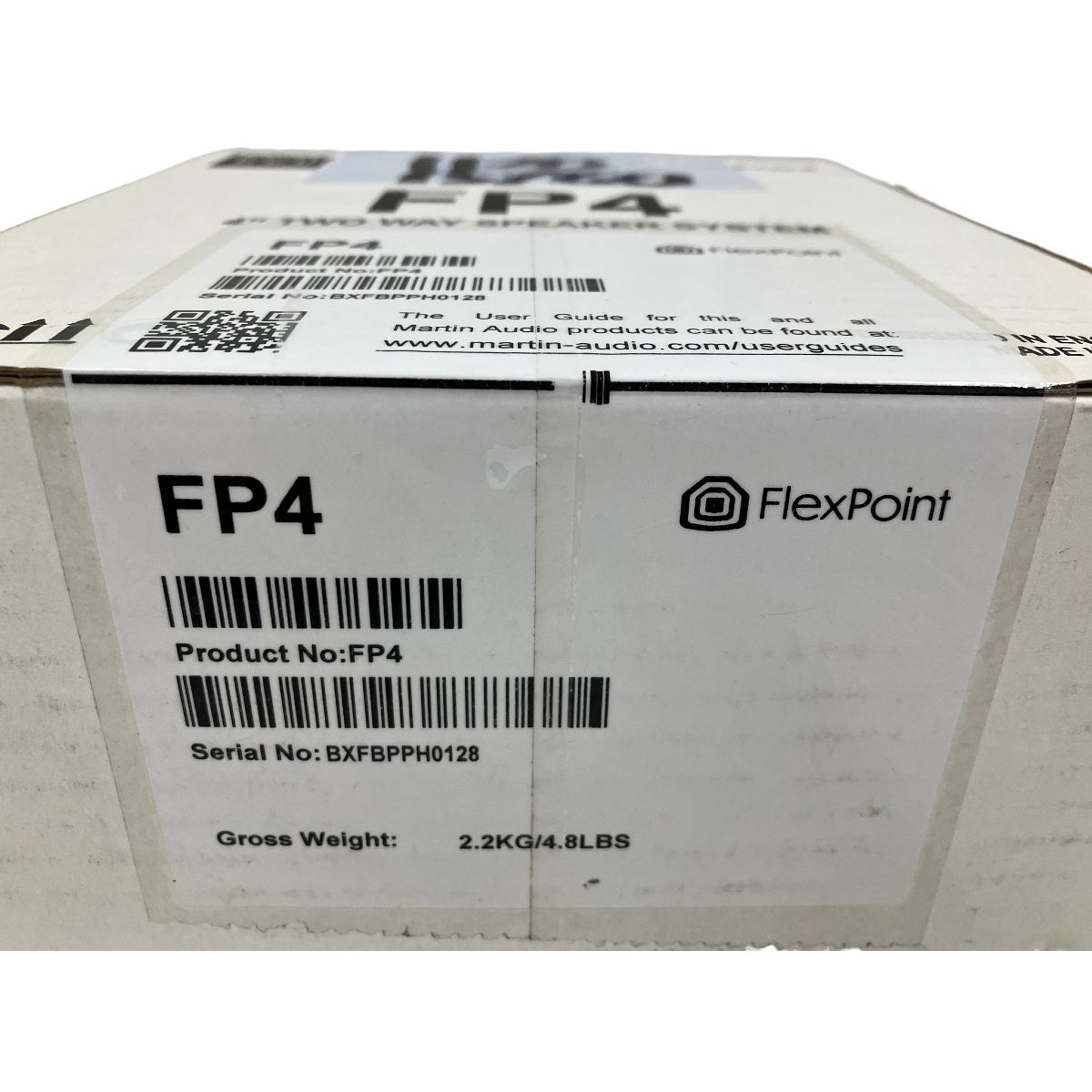 Martin Audio FlexPoint FP 4 同軸2ウェイ パッシブスピーカー 4インチ 業務用 近接フィールド マーチンオーディオ スピーカー スピーカー ウーファー オーディオ機器