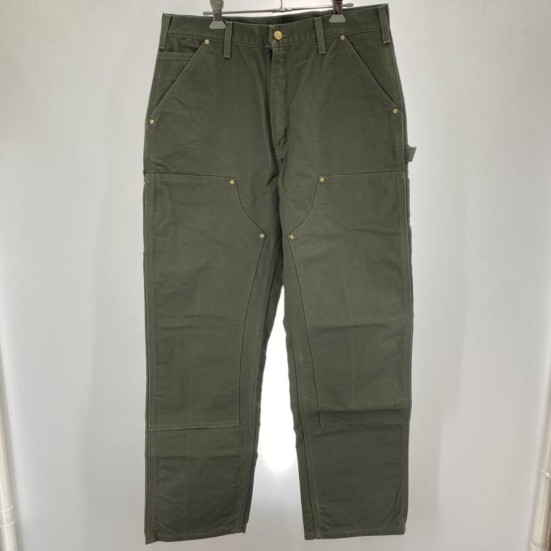 中古】Carhartt ダック地 ダブルニーペインターパンツ サイズW34L32