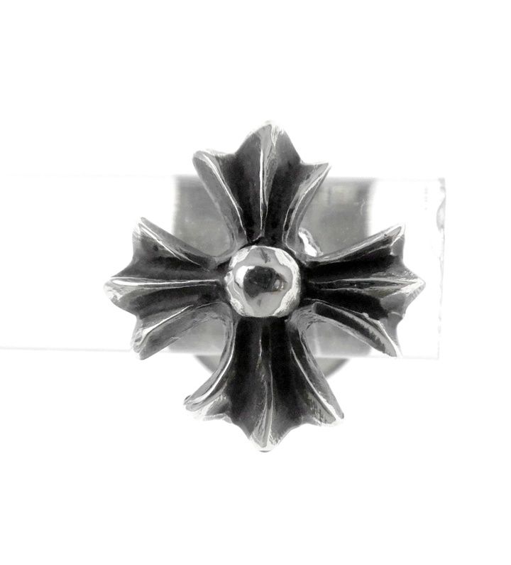 クロムハーツ CHROME HEARTS No 2 CH PLS CHプラス スタッド シルバー ピアス n 10126