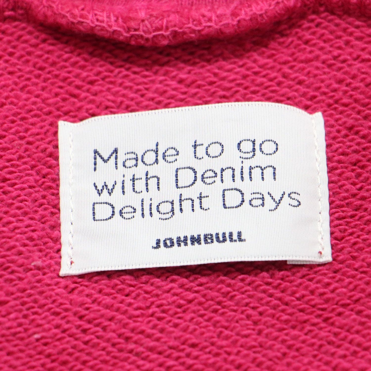 Johnbull ジョンブル パーカー ピンク サイズ:L | 24秋冬 レギュラー