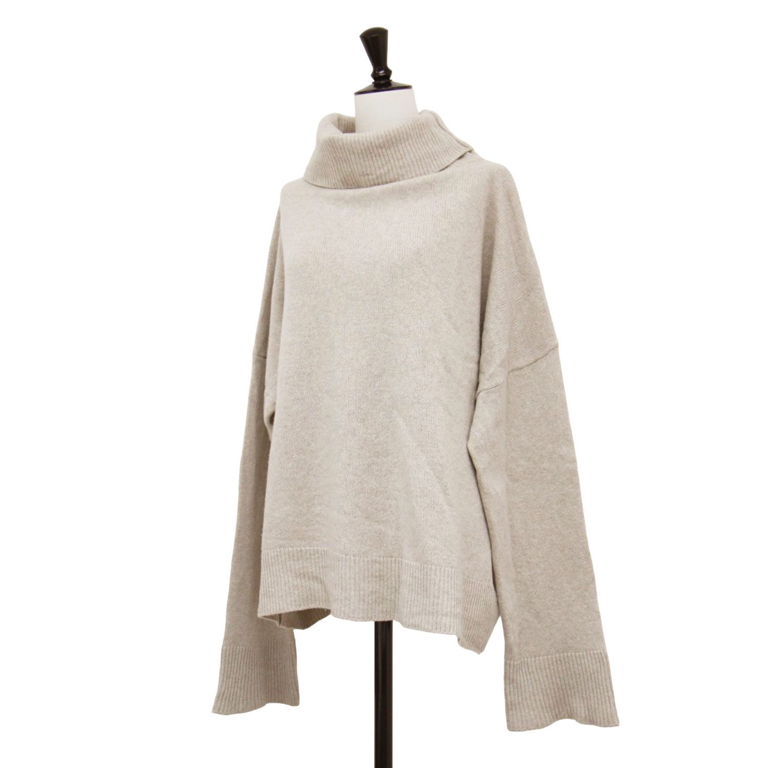 Deuxieme Classe ドゥーズィエム クラス ニット ベージュ サイズ:FREE