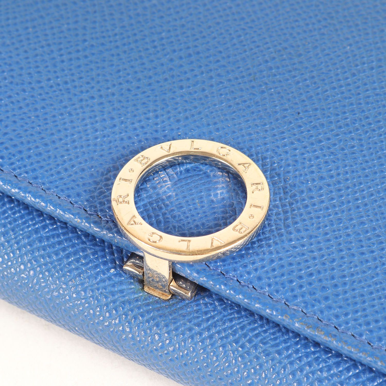 BVLGARI ブルガリ | ロゴクリップ レザー ロング ウォレット / 財布
