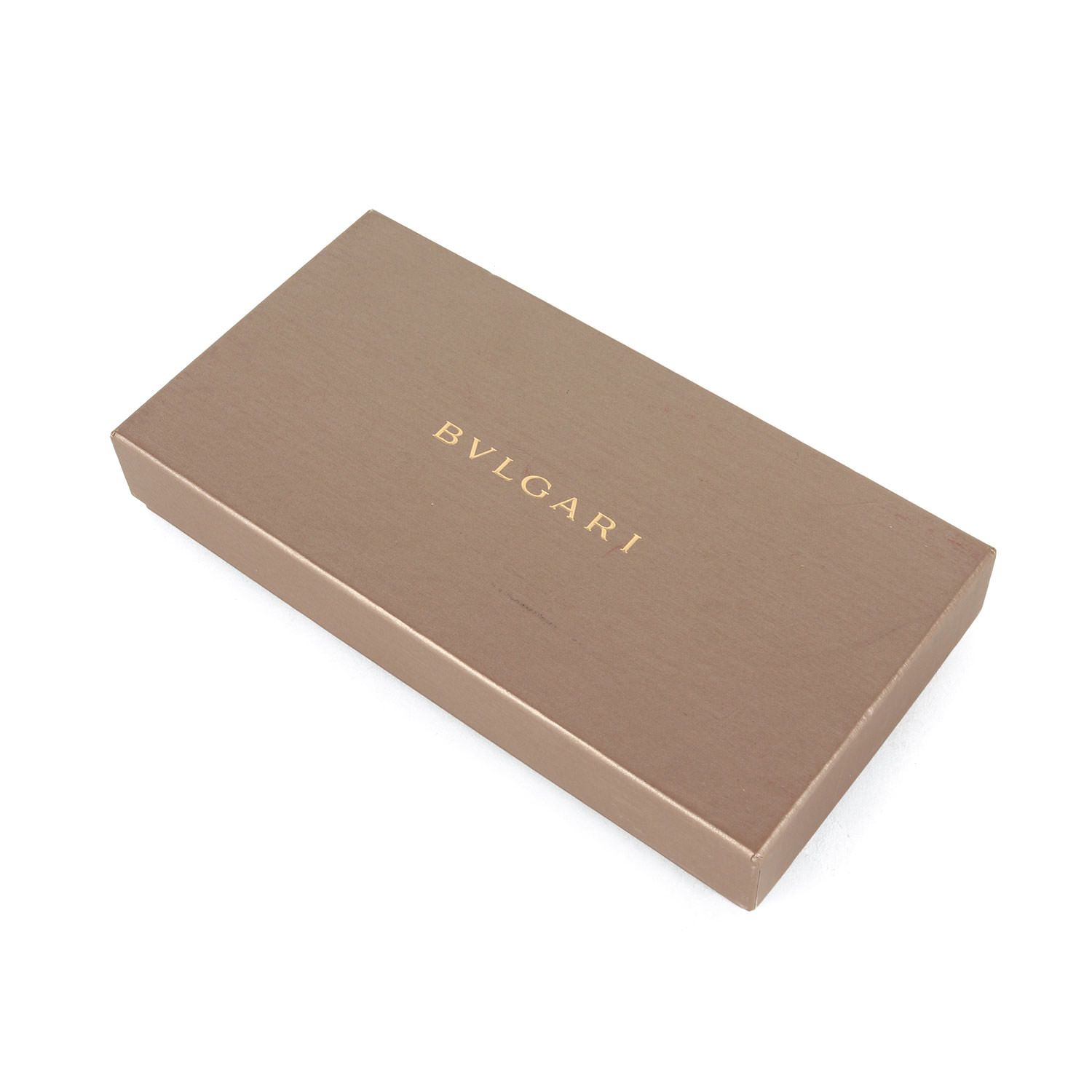 BVLGARI ブルガリ | ロゴクリップ レザー ロング ウォレット / 財布