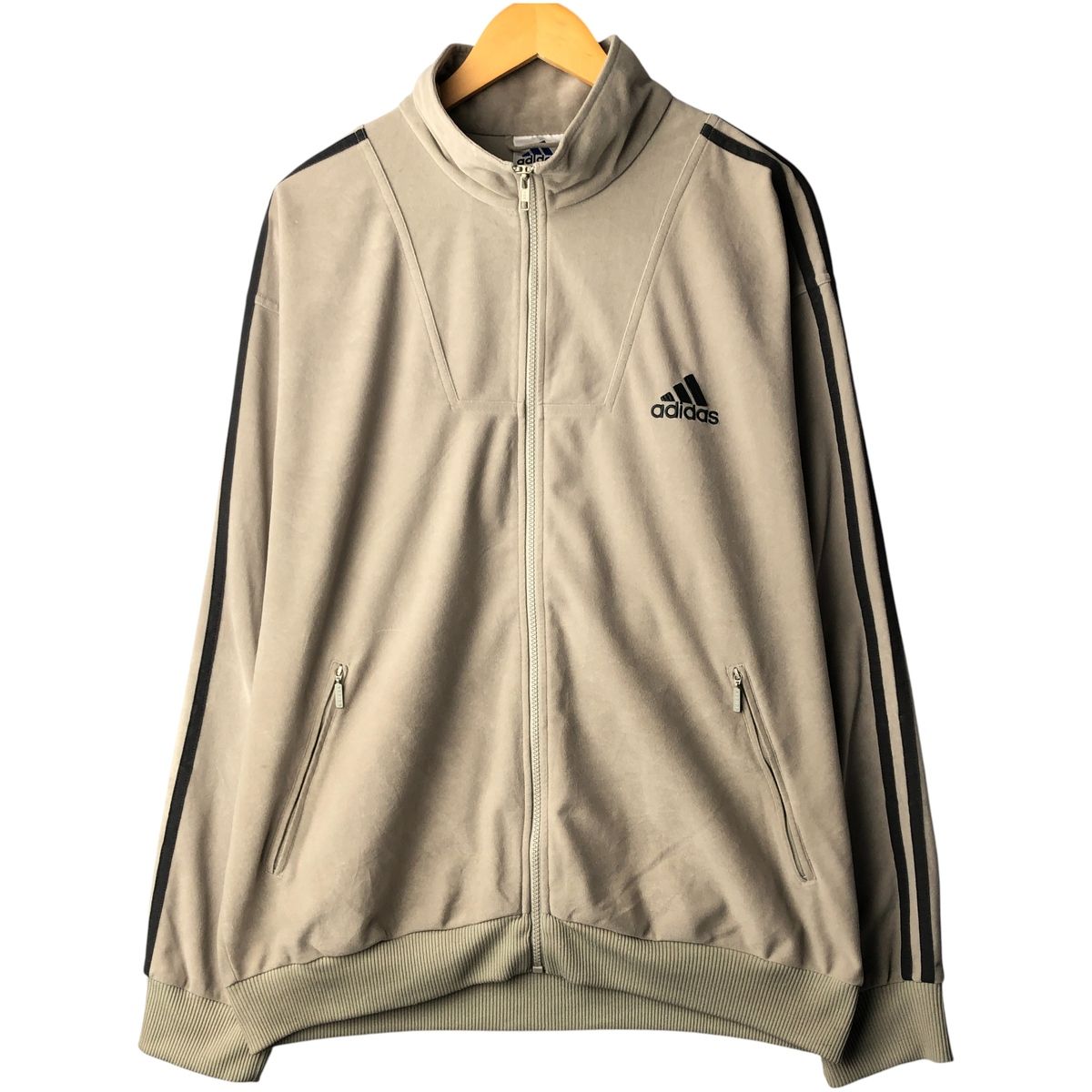 古着 90年代 アディダス adidas ベロアジャージ トラックジャケット 