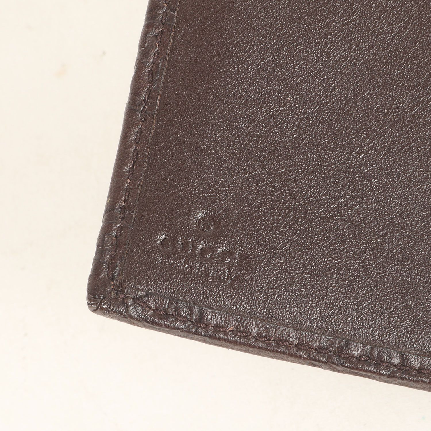 GUCCI グッチ GG シマ レザー チェーンウォレット 長財布 ブラウン GUCCI グッチ | シマ レザー ロング ウォレット / 財布 (244946・0416