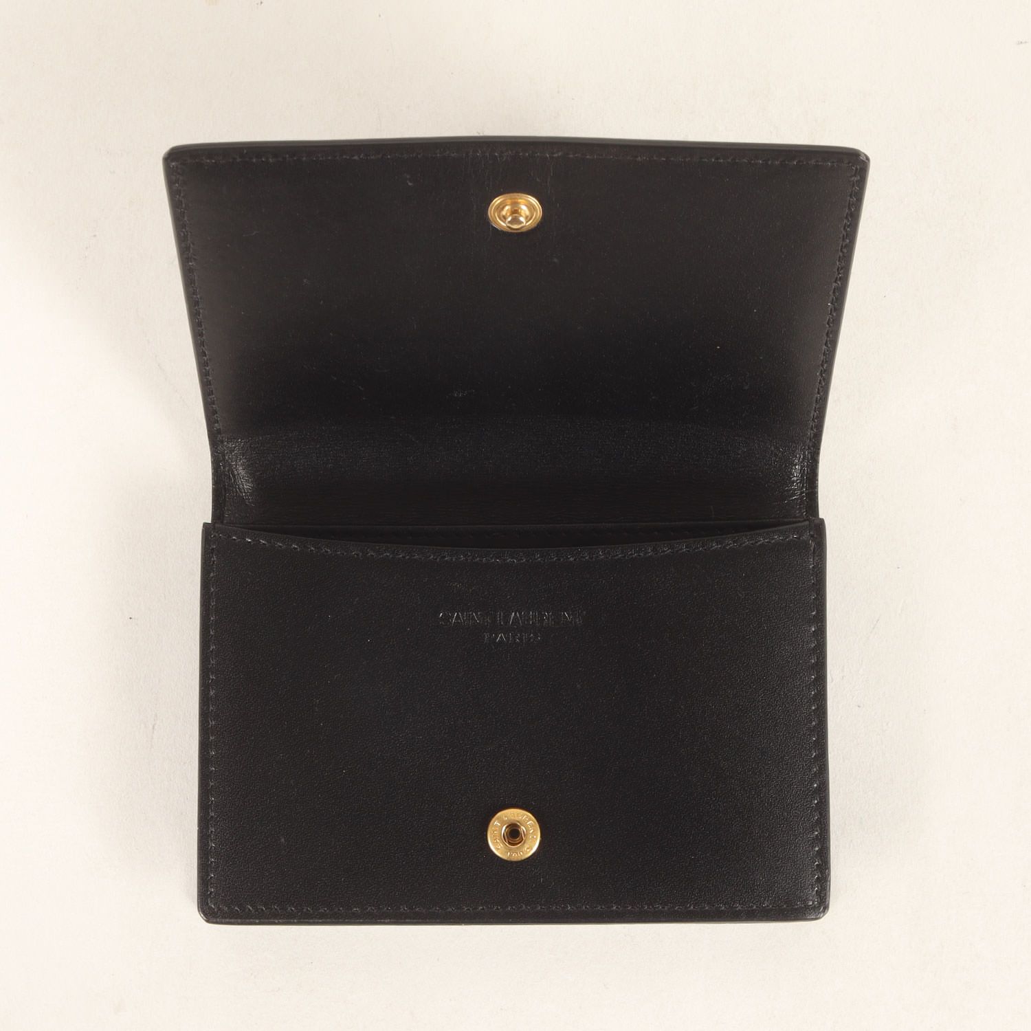 SAINT LAURENT PARIS サンローラン パリ | ロゴ刻印 レザー カード