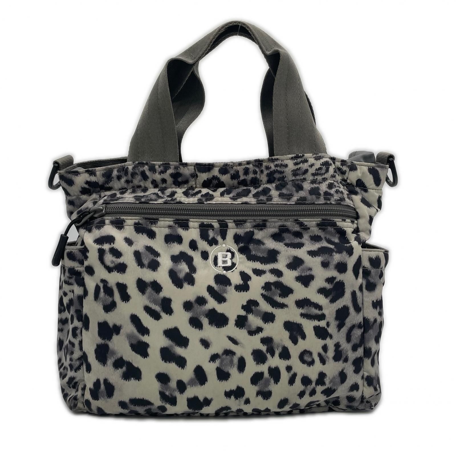 BRIEFING ヒョウ柄　カートバッグ 中古 ブリーフィング BRIEFING カートバッグ カーキ系 ヒョウ柄