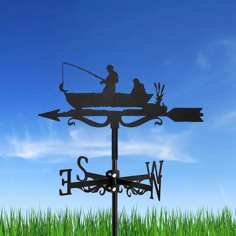 金属子犬動物オーナメントウェザーベーン、屋根風向、家庭用ガレージウェザーベーンウェザーベーンガーデンウィンドベーン クリエイティブウェザーベーン 動物  カニ風ベーン レトロ メタル ウェザーベーン ガーデン 屋根 屋外 テラス 庭 オーナメント 装 YUNDONGBF ... 犬 動物 オーナメント メタル 風向ベーン 屋根 風向 インジケーター 屋根 装飾 アクセサリー 庭 テラス 屋外 庭 犬 F