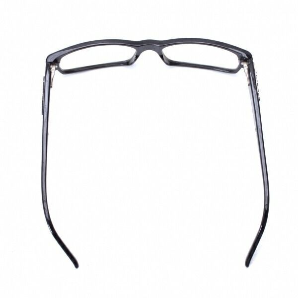 ジャンポールゴルチエJean Paul GAULTIER ロゴフレーム伊達メガネ 黒
