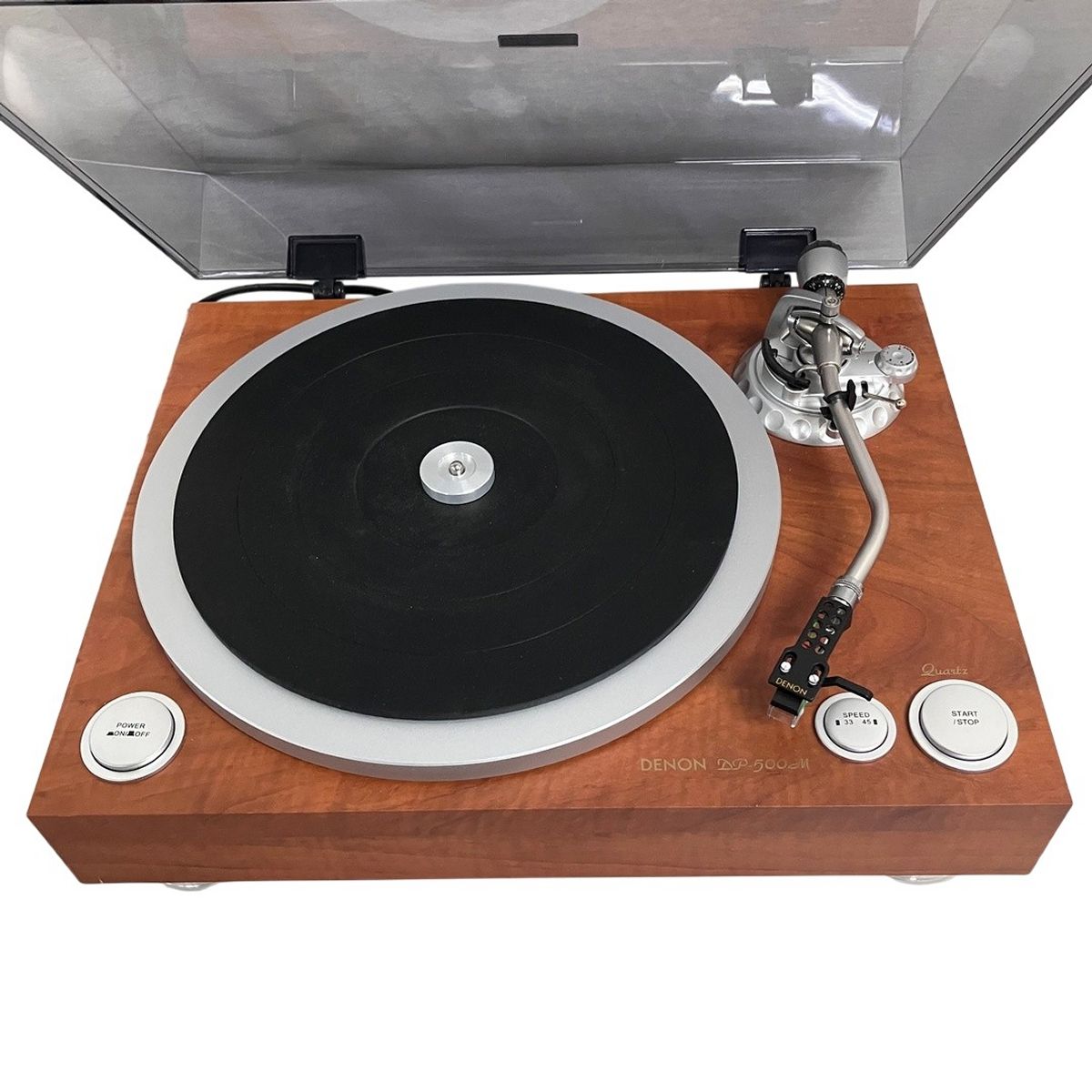 DENON デノン DP 500 M ダイレクトドライブ レコードプレーヤー アナログオーディオ音響機材