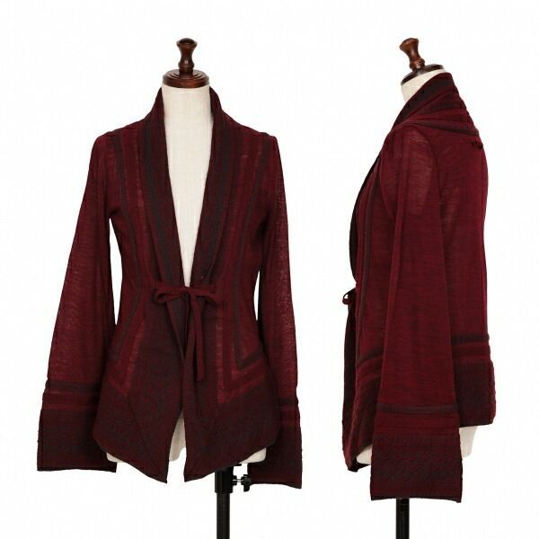 ジャンポールゴルチェ　ジップカーディガン ジャンポールゴルチエ マイユファムJean Paul GAULTIER MAILLE FEMME