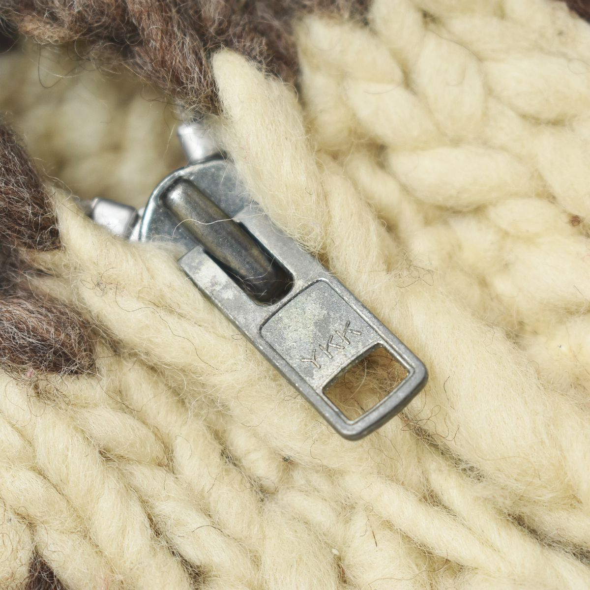 本格】 カナダ製 キシタウ KISITAU ショールカラー カウチン ニット