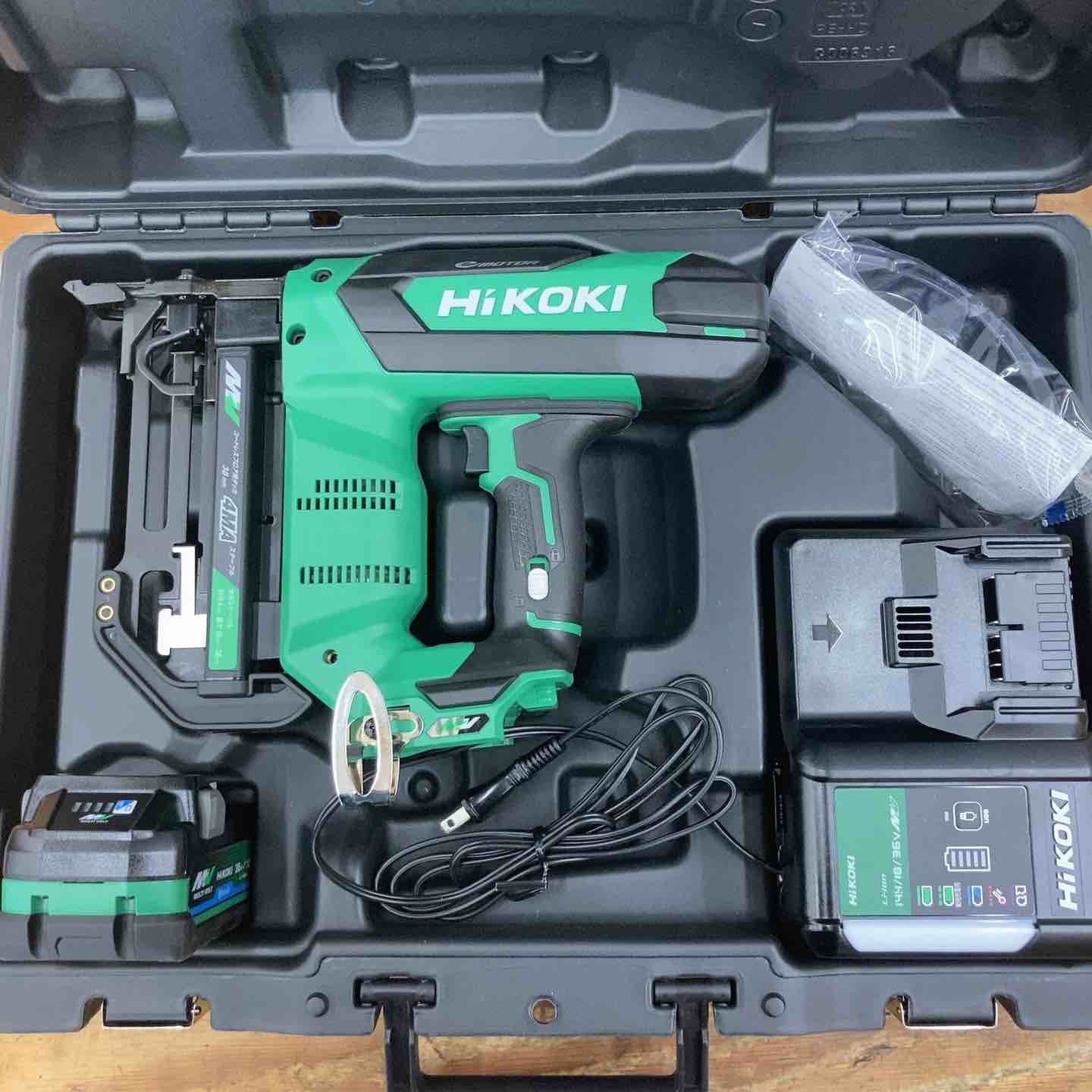 ハイコーキ HIKOKI 日立工機 充電式 コードレスフロアタッカー N 3604 DM XPZ 36 V セット 柏店