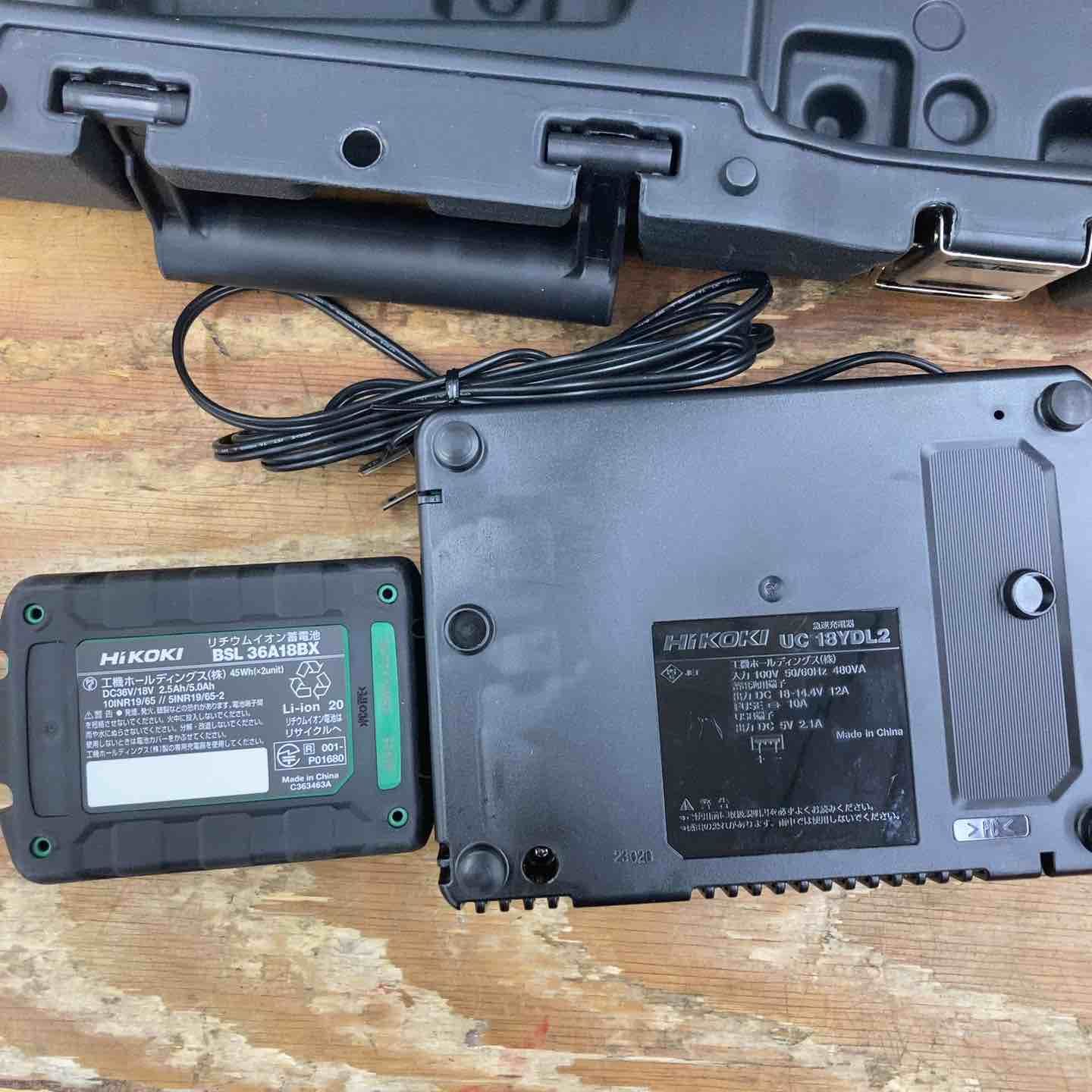 ハイコーキ HIKOKI 日立工機 充電式 コードレスフロアタッカー N 3604 DM XPZ 36 V セット 柏店