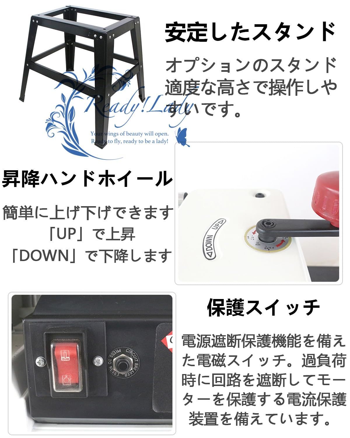 電動カンナ 木工 自動カンナ 小型 8 m 分 1800 W 電気かんな 最大切削幅318 mm 厚み5 150 内装造作現場 トリミング 木材プレーニング用 DIY 電動工具 38 kg スタンドなし ヘリカルカッターシャフト